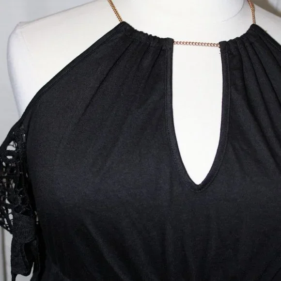 NWT Bloomchic Flutter Sleeve Dress - Picture 3 of 3